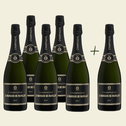5+1  Le Marquis de Marillac - Brut Select 0,75l