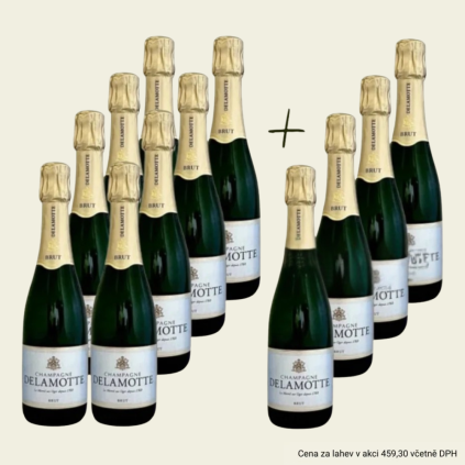 8+4 Delamotte - Brut  0,375 l Demi